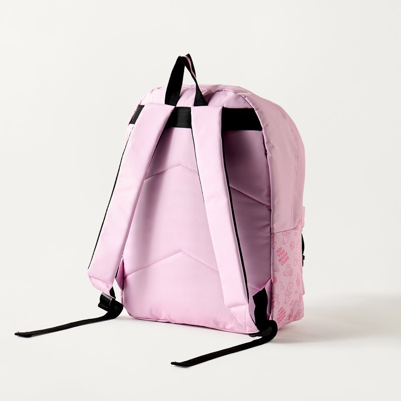 BT21 Pink Printed Backpack for Kids - Image 4